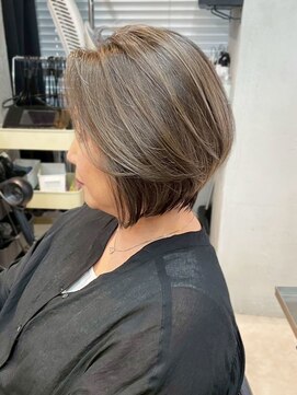 ティダスマイル 吉祥寺店(tida smile) グレージュカラー/ショート/吉祥寺