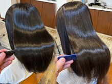 翌日以降に効果を実感できる持続する髪質改善技術/年齢と共に変化する髪の毛に最先端の美髪ケアを。