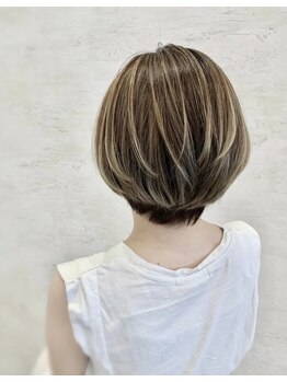 chubbyの写真/6mm幅 フルハイライトショートスタイル