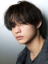 ルーシー 渋谷(LUCEY)&nbsp;センターパートフェザーパーマシャドウパーマメンズパーマ