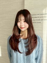 ジュノヘアージャパン 表参道(JUNO HAIR JAPAN) 着物ヘア/大人ガーリー/ダークアッシュ/似合わせカット/渋谷