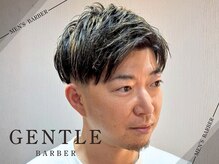 ジェントル(GENTLE)の雰囲気（動きと束感を楽しむナチュラルなメンズパーマ◎【GENTLE】）