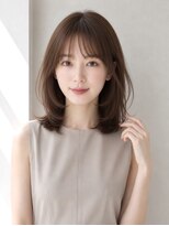 ノア(NOA)&nbsp;【NOA】小顔見えくびれレイヤー艶感ミディ