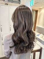 テラス 銀座(terrace)&nbsp;コントラストハイライト/レイヤーカット/髪質改善/30代/40代