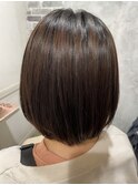 内巻きワンカールボブ