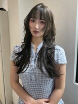 バランス ハレまち通り岡山駅前店(balance.)&nbsp;オリーブグレー× ハイレイヤーカット