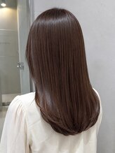 アーサス バイ ヘッドライト 君津店(ursus by HEADLIGHT)&nbsp;さら艶ストレート×マロンベージュ