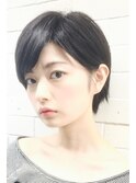【sheta青山/三畑賢人】20代30代40代黒髪小顔ワンサイドショート