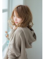 ラエティティア ロコ 刈谷店(Laetitia loco)&nbsp;透け感肩ラインボブ