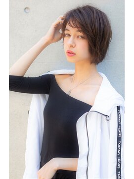 レア 渋谷(Le'a) 【Le'a 渋谷 S/S】丸みショート ボブディ 大人かわいい