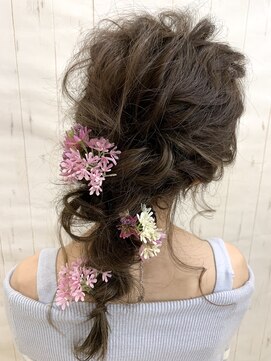 アーク イオン土山店(ARK) 華やか編みおろしアレンジ