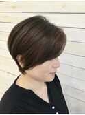 大人のふんわりショートスタイル