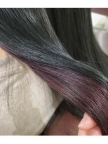 インビテーション(invitation)&nbsp;オリーブグレージュ×パープル