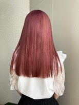 ソーコ 渋谷(SOCO)&nbsp;ハイトーンカラーケアブリーチダブルカラーレッドカラー