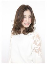 レテ(LETE)&nbsp;育てるベージュ/透明感/ブリーチなし/ほつれミディ