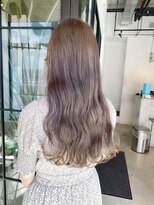 ラヴィズム(LUVISM)&nbsp;10代20代30代ミルクティーベージュダブルカラーケアブリーチ