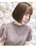 【Moana綱島】ミニボブ#ベージュ#髪質改善#20代#30代#40代