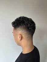 トラッド(TRAD)&nbsp;フェードスタイル×パーマ