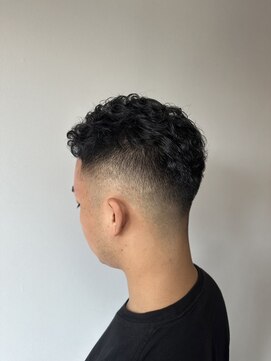 トラッド(TRAD) フェードスタイル×パーマ