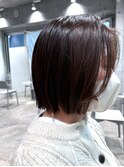 guest hair  プツっと切りっぱなしのミニボブ　下北沢　カット