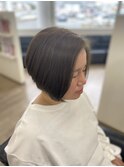 前下がりショートボブ