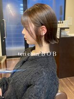 シオ ヘアー デザイン(Sio. hair design)&nbsp;切りっぱなし！テリちゃんBOB