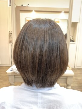 アルターリール(aL ter Rire) 切りっぱなしボブ/エアリーロング/美髪/ピンクブラウン/福原遼華