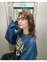 ナループロアボタン(Nalu pu loa BOTAN)&nbsp;ウルフ/ミディアムウルフ/ウルフパーマ/ウェーブパーマ