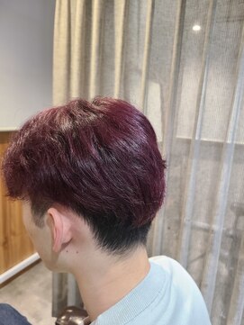 アニュー ヘア アンド ケア(a New hair&care) アップバングショート【ツーブロック刈り上げ