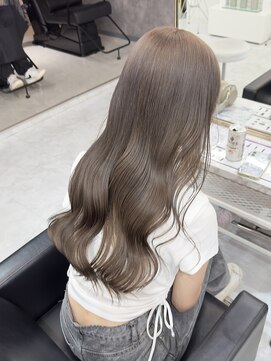 リル 溝の口(LiL) グレージュ/ブリーチ1回/溝の口/ブリーチ/ダブルカラー