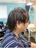 ハイライトウルフ系スタイル