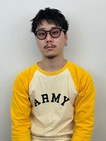 ハイセンス(HISENSE)&nbsp;ダークアッシュニュアンスパーマウルフベリーショート　【GIA】