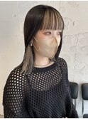 【木梨健太】前髪インナーカラー×ワイドバング