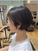 刈り上げショートボブ