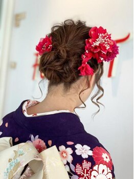 ハート 東戸塚店(HEART)の写真/着心地の良さ、崩れにくさが人気のヒミツ◎大切な日を素敵に彩るお手伝いはおまかせください◇