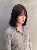 ボブ/顔まわり/レイヤー/オージュア
