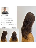 ノヴェル 塩釜店(NOVEL) イエローブラウンカラー