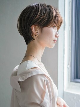 シオン(shion) 似合わせカットメルティカラーマロンベージュ_29304