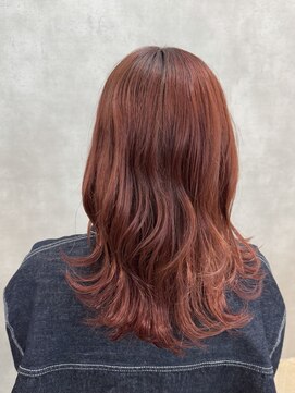 ベル(belle) レイヤーカット/エクステ/暖色カラー[天文館]