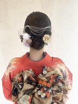 ヴァンファミリー アピタ福井飯塚店(Vanfamily)&nbsp;成人式　ヘアセット