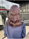 ラベンダーグレージュ×ミディアム