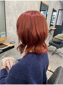アプリコットオレンジ　くびれミディアム