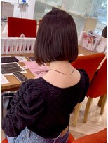 ファースト 仙台店(first) 重ため丸みボブ