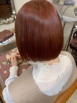 ショコラ ウメダ(Chocolat UMEDA) #ミニボブ #チェリーブラウン