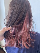 ピノリコ Hair&make pinorico&nbsp;まだまだ人気なインナーカラー★sakura pink