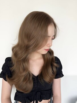 アマトウキョウスマートサロン(AMA TOKYO×Smart Salon) 韓国ヘア　2wayバング  レイヤーカット くびれヘア  顔周り