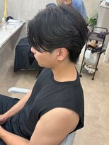 シエテ 津田沼(Siete)&nbsp;サーフカール/スパイキーショート/ブルーブラック/津田沼