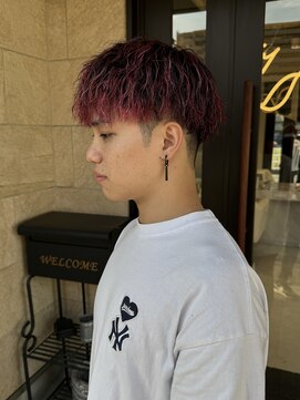 髪屋 紬 メンズ/メンズパーマ/メンズカット/ツイストスパイラル