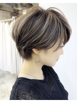 ルーファス 恵比寿 渋谷(Ruufus)&nbsp;ミルクティーベージュ×マッシュショート