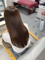 アイディアー スタジオコウベ(i-Dear studio Kobe)&nbsp;艶髪ハイブリットストレート×リーフベージュ